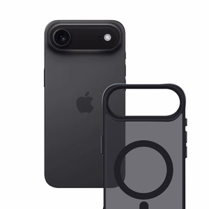 3mk Smoke MagCase jaoks iPhone 17 Air - Must Semi-Läbipaistev