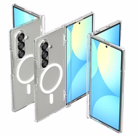 Spigen Tough Armor Pro Mag MagSafe Ümbris jaoks Samsung Galaxy Z Fold 7 - Clear and Valge