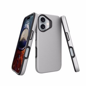 Чехол Perfectionists Triangle Mag для iPhone 13/14 серебристый