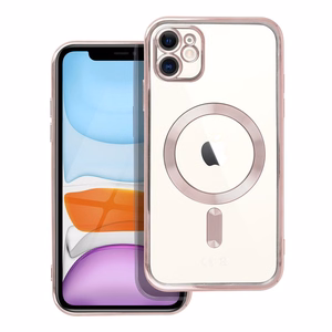 ELECTRO MAG COVER case compatible with MagSafe jaoks IPHONE 11 rose kuldne