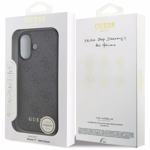 Guess 4G Charms Collection MagSafe ümbris jaoks iPhone 17 - must