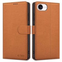 Tech-Protect Wallet Ümbris jaoks iPhone 16e - Brown