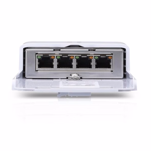Ubiquiti NanoSwitch Gigabit Ethernet (10/100/1000) Power over Ethernet (PoE) valge