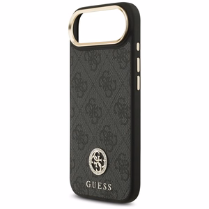 GUESS ümbris jaoks IPHONE 17 Air compatible with MagSafe GUHMP17MP4GRMDEK (PU W/ 4G Strass Logo) must