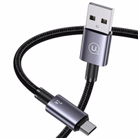 USAMS Kaabel USB na Micro-USB 2A 1,2m Fast Charging terasest SJ668USB01 (US-SJ668)