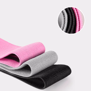 Wozinsky 3x kangast vastupanuga minikummide komplekt jooga, fitnessi ja CrossFit harjutusteks (WFB-01)
