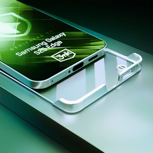 3mk Just20g Clear Ümbris jaoks Samsung Galaxy S25 Edge - läbipaistev