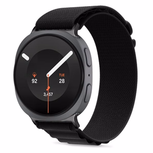 Tech-Protect Nylon Pro rihm mudelile Samsung Galaxy Watch 40/44/46 mm – must