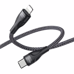 YESIDO KAABEL CA82 12W TYPE-C/LIGHTNING  30CM 2,4A must
