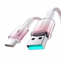 Joyroom S-A42 3A USB-A USB-C Kaabel 1.2m biały