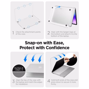Spigen AirSkin Case for MacBook Neo 13" 2026 - Matte Yellow