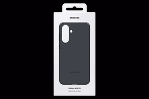 Samsung Silicone Ümbris EF-PA366CBEGWW jaoks Samsung Galaxy A36 5G - must