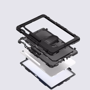 Tech-Protect Solid Ümbris jaoks Samsung Galaxy Tab S10 FE+ - Must