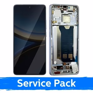 LCD-дисплей Xiaomi Poco F7 Pro 5G с рамкой / синий (Service Pack)