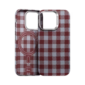 Benks Magnetic Armor Vichy Kevlar Ümbris (RF66) jaoks Iphone 16 Pro Max punane