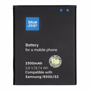 Aku jaoks Samsung S3 I9300 2300 mAh Sinine Star Premium