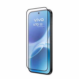 Защитное стекло Crong 3D Armour Glass Lite с клеевым слоем по всей поверхности для Vivo V70 5G