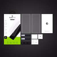 Karastatud klaas GLASTIFY UVTG+ 2-PACK GALAXY S23 ULTRA LÄBIPAISTEV