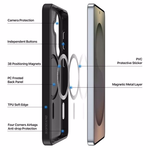 DUX DUCIS ümbris YIND compatible with MagSafe jaoks SAMSUNG S26 must