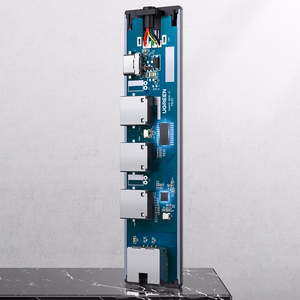 Ugreen CM475 multifunktsionaalne jaotur USB 3.0 - 3x USB / Ethernet RJ-45 / USB Type-C PD - hall