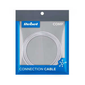 REBEL USB – micro-USB kaabel, 100 cm, valge