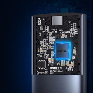 Ugreen M.2 SSD korpus USB 3.2 Gen 2 (SuperSpeed USB 10 Gbps) + USB Type-C kaabel 0,5m hall (CM400 10902)