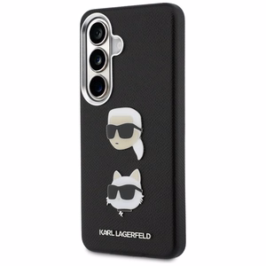 Karl Lagerfeld ümbris Saffiano Double Heads Metal Samsung Galaxy S26 Plus must