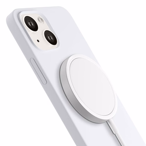 3mk Hardy Silicone MagCase для iPhone 14 Plus - белый