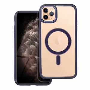 COLOR EDGE MAG COVER Ümbris compatible with MagSafe jaoks IPHONE 11 Pro Max deep lilla