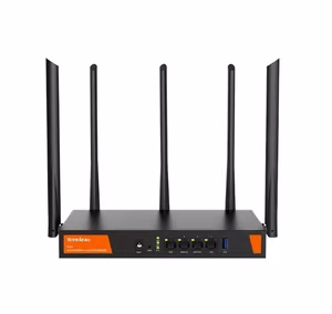 Tenda W30E AX3000 wireless router Gigabit Ethernet Dual-band (2.4 GHz / 5 GHz) Black