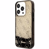 Guess GUHCP14LLC4PSGK iPhone 14 Pro 6.1" must/must hardcase Liquid Glitter 4G Transculent