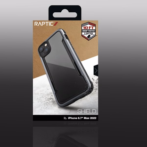 Raptic X-Doria Shield ümbris iPhone 14 Plus soomustatud kate must