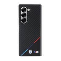 BMW Carbon Tricolor Ümbris jaoks Samsung Galaxy Z Fold 6 - Must