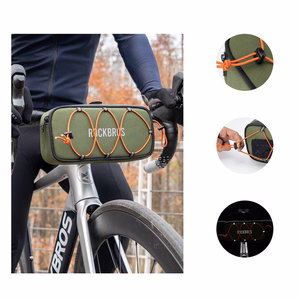 Rockbros TL001 ROAD TO SKY 1.9L veekindel jalgratta juhtraua kott - roheline