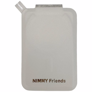 Nimmy New Big-Eye Cute Pets 2.0 Dog MagSafe magnetiline telefoni kaarditasku koos toega – hall