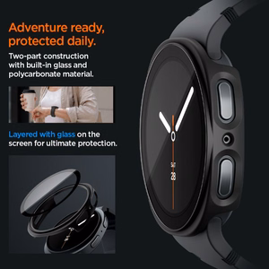 Spigen Thin Fit 360 Case for Samsung Galaxy Watch 40mm - Black