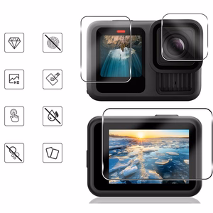 Tech-Protect Glass Fit+ 2-pack karastatud klaas jaoks GoPro Hero 13 - läbipaistev