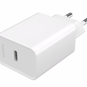 mophie Essentials Power Adapter USB-C 20W PD EU, valge