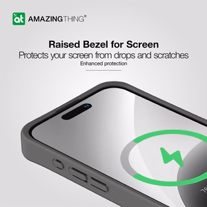 Amazing Thing Matte Pro Mag Чехол 12FT IP156.7PMPBK для Iphone 15 Pro Max чёрный
