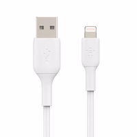 USB kaabel Belkin Boost Charge USB-A to Lightning 1.0m valge