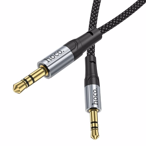 AUX kaabel Jack 3,5 mm Jack 3,5 mm Hoco 1 m UPA26 must