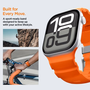 SPIGEN WBS2 rihm APPLE WATCH 8 / 9 / 10 / 11 / SE / ULTRA (44 / 45 / 46 / 49 MM) oranž