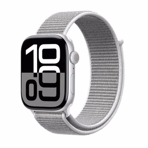 Crong Nylon Apple Watch spordirihm, 38/40/41/42 mm, hõbehall
