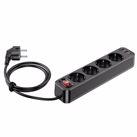 Power strip 1,8 m Hoco 4 sockets + 2 x USB A + USB C QC3.0 PD 3A 20W NS1 must