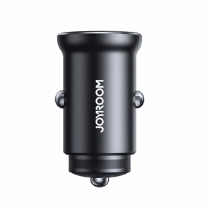 Joyroom JR-CCN06 30W 2x USB-C Metal Mini Car Laadija - must