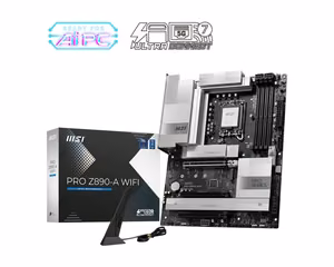 MSI PRO Z890-A WIFI emaplaat Intel Z890 LGA 1851 (Socket V1) ATX
