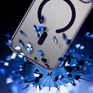 Чехол 3mk Frosty MagCase для iPhone 17 Pro Max - фиолетовый