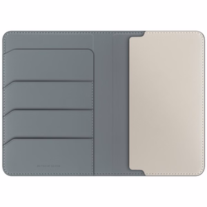 Uniq Belmont RFID Blocking Passport Ümbris - roheline/Ivory