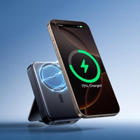 Akupank Joyroom "JR-PBM11" must 10000mAh 22.5W (MagSafe / Qi2 juhtmevaba laadimine / PD 22.5W) alusega