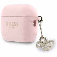 Guess Silikoon 4G Charm Ümbris for AirPods Pro 3 roosa